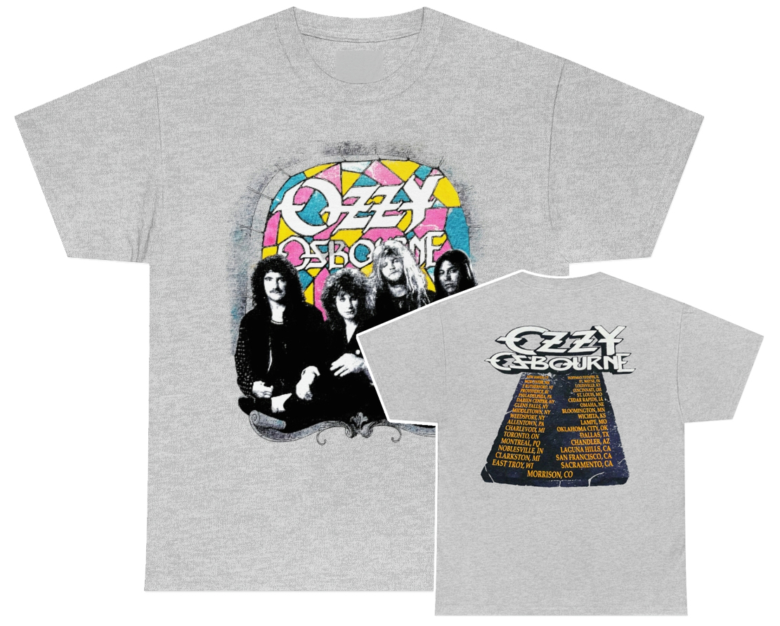 Ozzy Osbourne 1989 No Rest For The Wicked Tour Shirt Ozzy Osbourne 1989 No Rest For The Wicked Tour Shirt