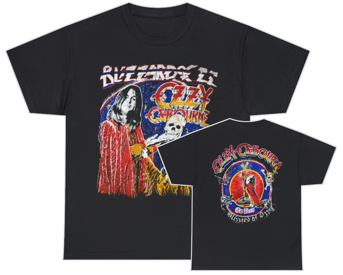 Ozzy Osbourne Blizzard of Ozz Era Lot Shirt Ozzy Osbourne Blizzard of Ozz Era Lot Shirt