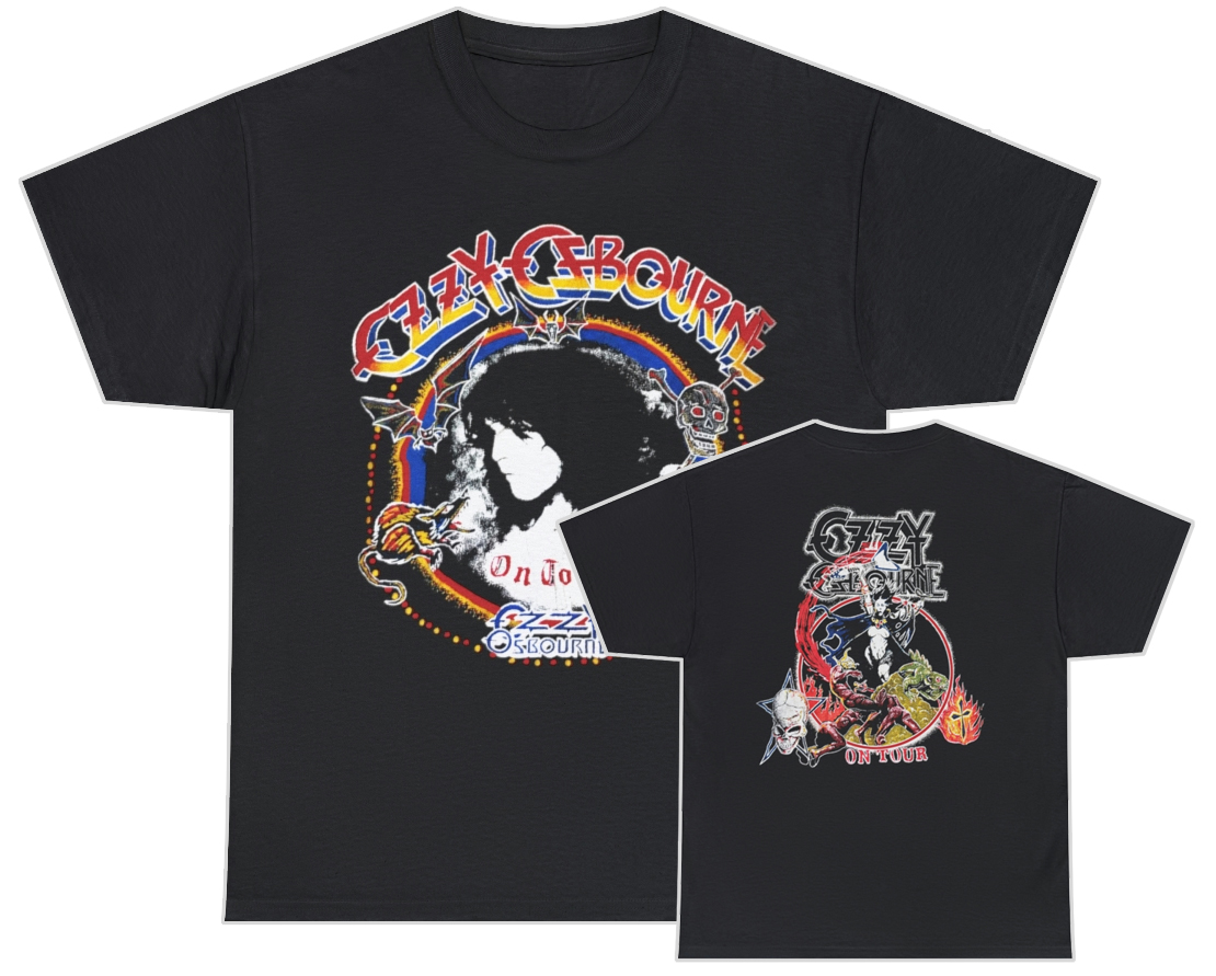 Ozzy Osbourne No More Tears Era Tour Shirt Ozzy Osbourne No More Tears Era Tour Shirt