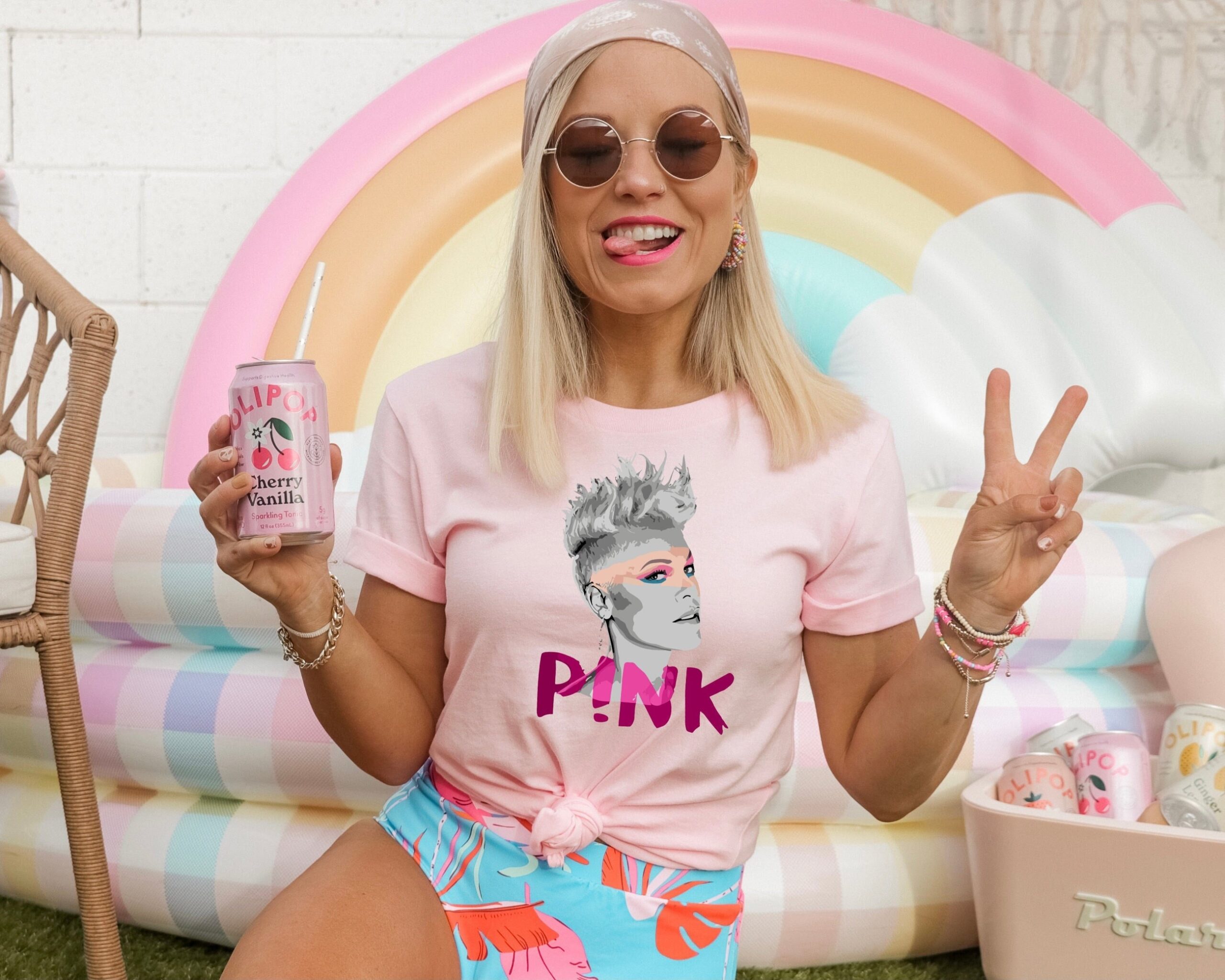 P!nk Pink Singer Summer Carnival 2023 Tour T Shirt P!nk Pink Singer Summer Carnival 2023 Tour T Shirt