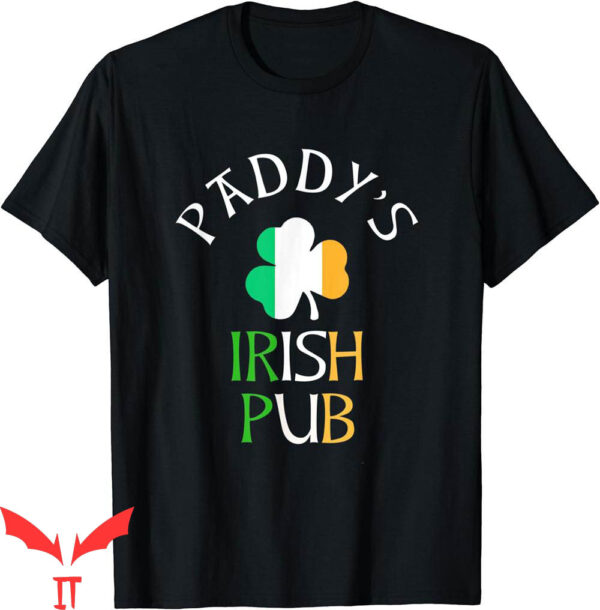 Paddy’s Irish Pub T-Shirt Irish Ireland Pub Beer Shamrock
