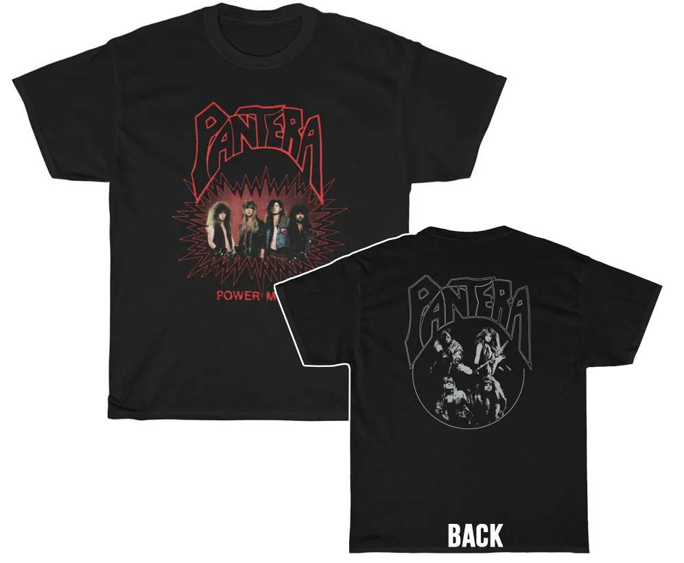 Pantera 1988 Power Metal Shirt Pantera 1988 Power Metal Shirt