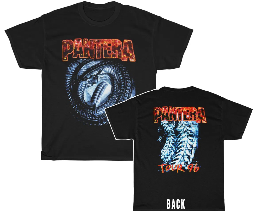 Pantera 1996 Great Southern Trendkill Tour Shirt Pantera 1996 Great Southern Trendkill Tour Shirt