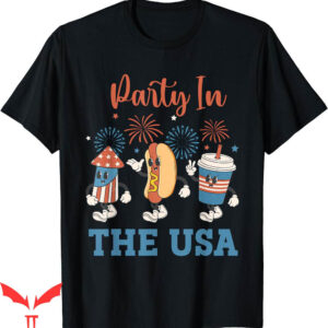 Party In The Usa T-Shirt Of July Funny Summer Family
