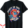Party In The Usa T-Shirt Retro Of America Patriotic Funny