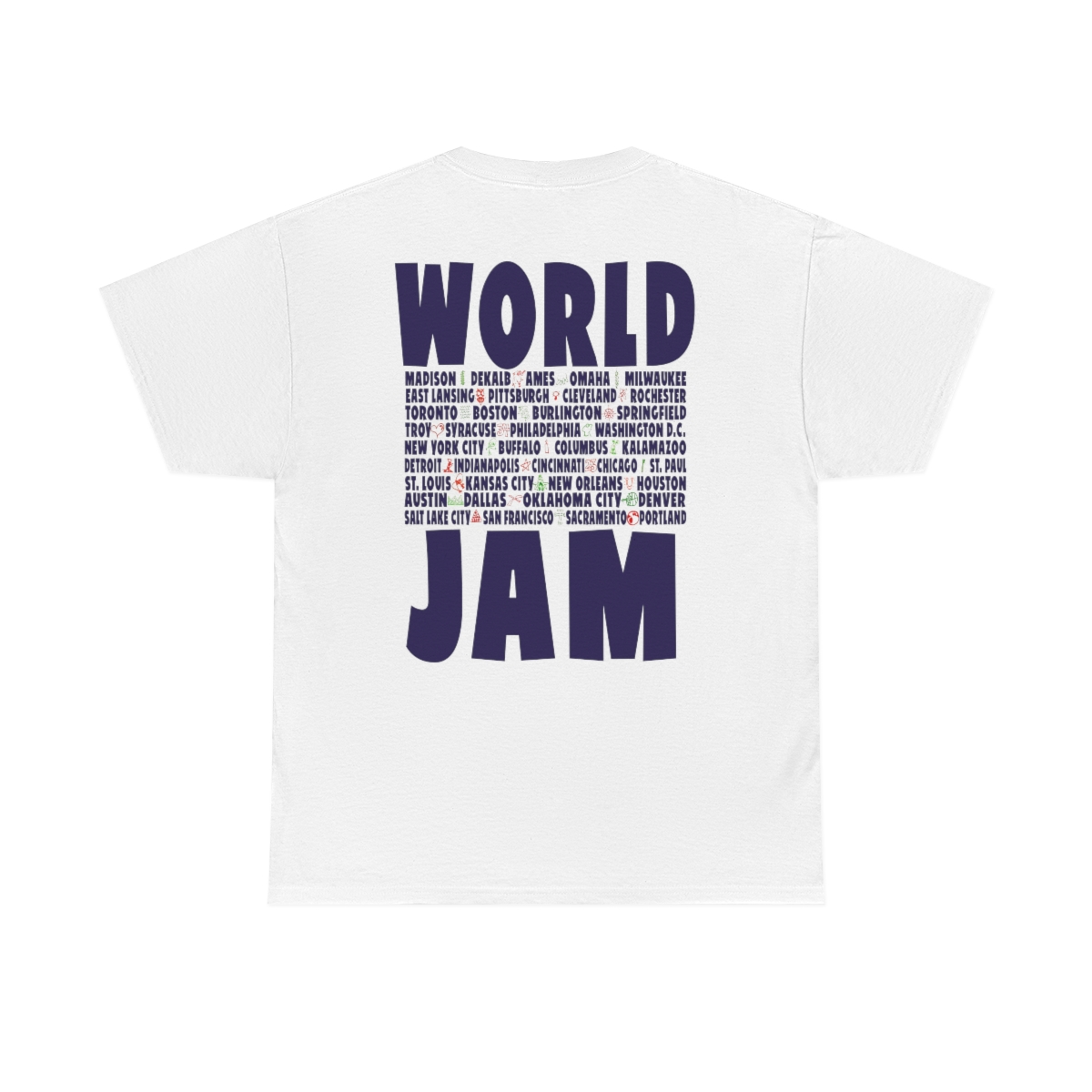 Pearl Jam 1991 Ten World Jam Tour Shirt Pearl Jam 1991 Ten World Jam Tour Shirt