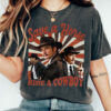Pedro Pascal Daddy’s Girl Western Save A Horse Shirt