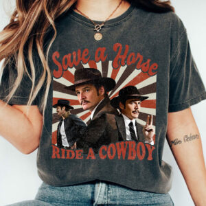 Pedro Pascal Daddy’s Girl Western Save A Horse Shirt