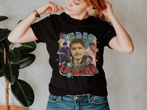 Pedro Pascal Retro 90s Shirt