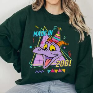 Personalized Birthday Party Custom Retro 90s Figment Dragon Shirt