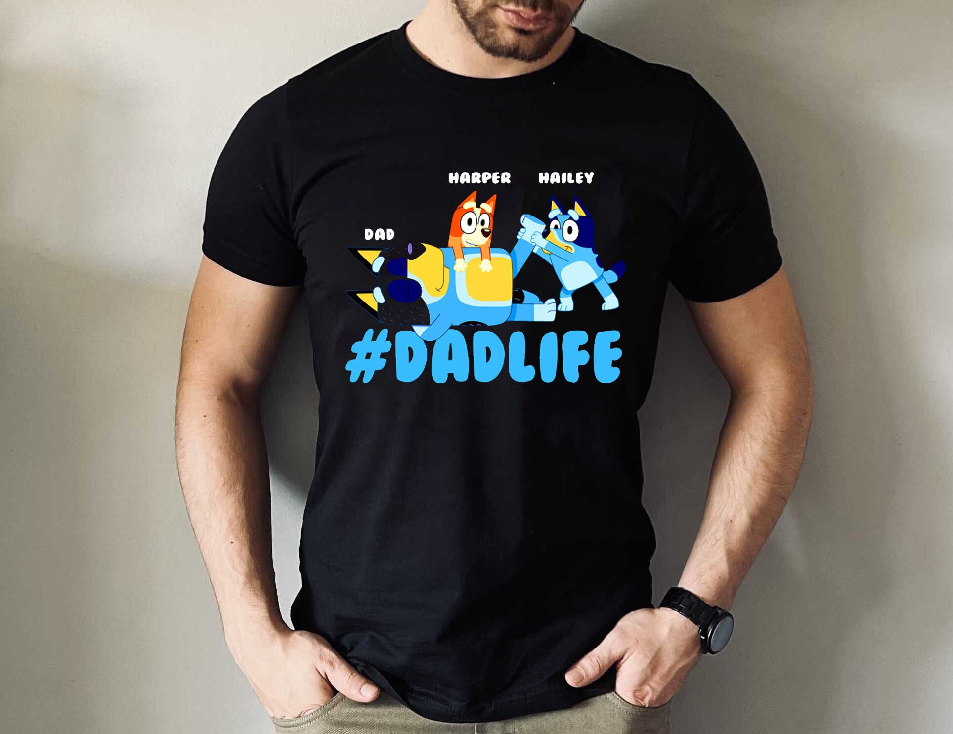 Personalized Bluey Dad Life Custom Dadlife Shirt Personalized Bluey Dad Life Custom Dadlife Shirt