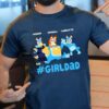 Personalized Bluey Dad Life Fathers Day Gift Shirt