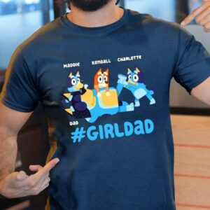 Personalized Bluey Dad Life Fathers Day Gift Shirt