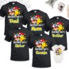Personalized Custom Pokemon Birthday Cartoon Kids Shirt