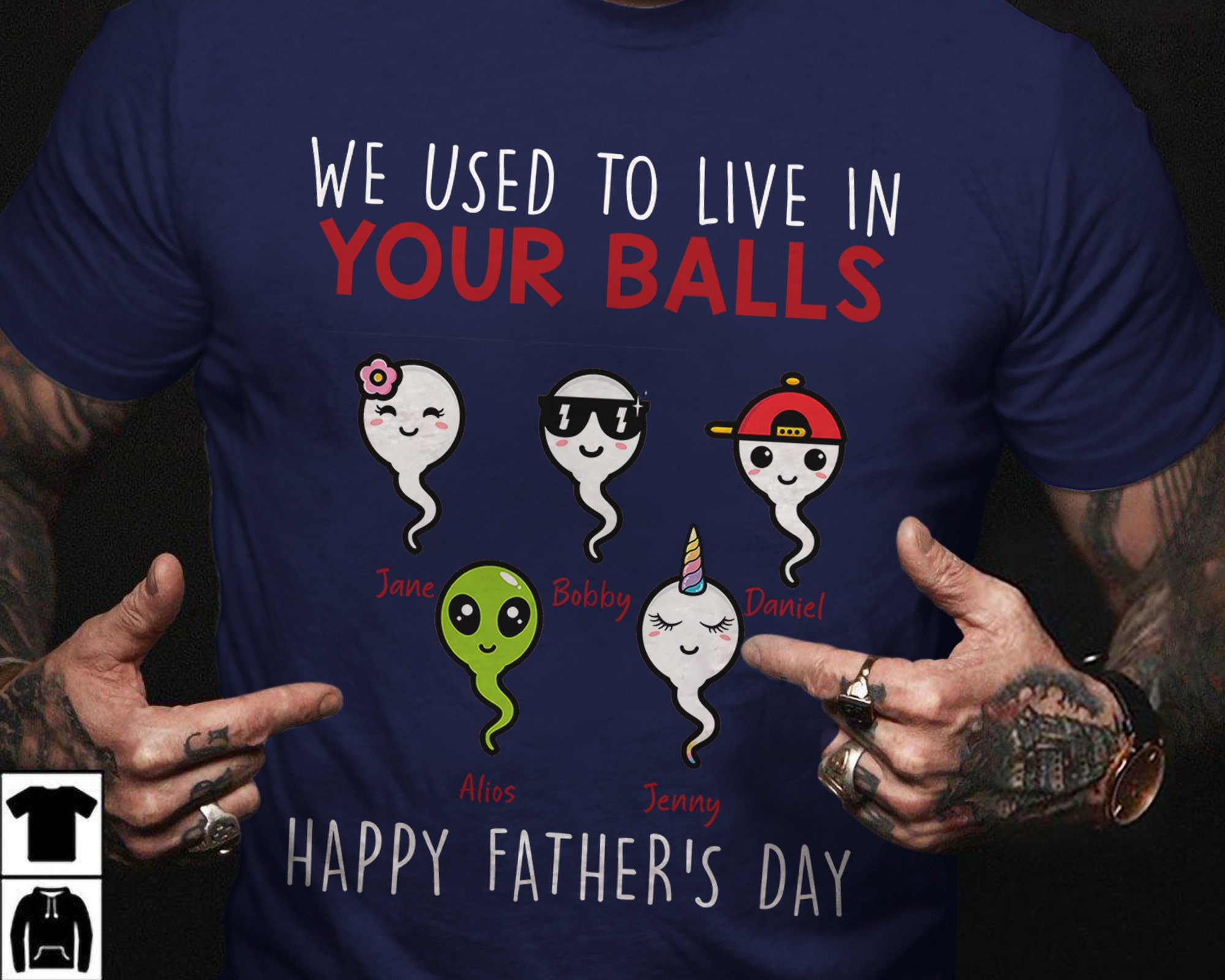 Personalized Dad Funny Fathers Day Shirt Personalized Dad Funny Fathers Day Shirt
