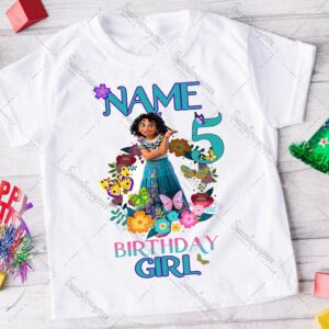 Personalized Encanto Disney Birthday Princess Theme Shirt