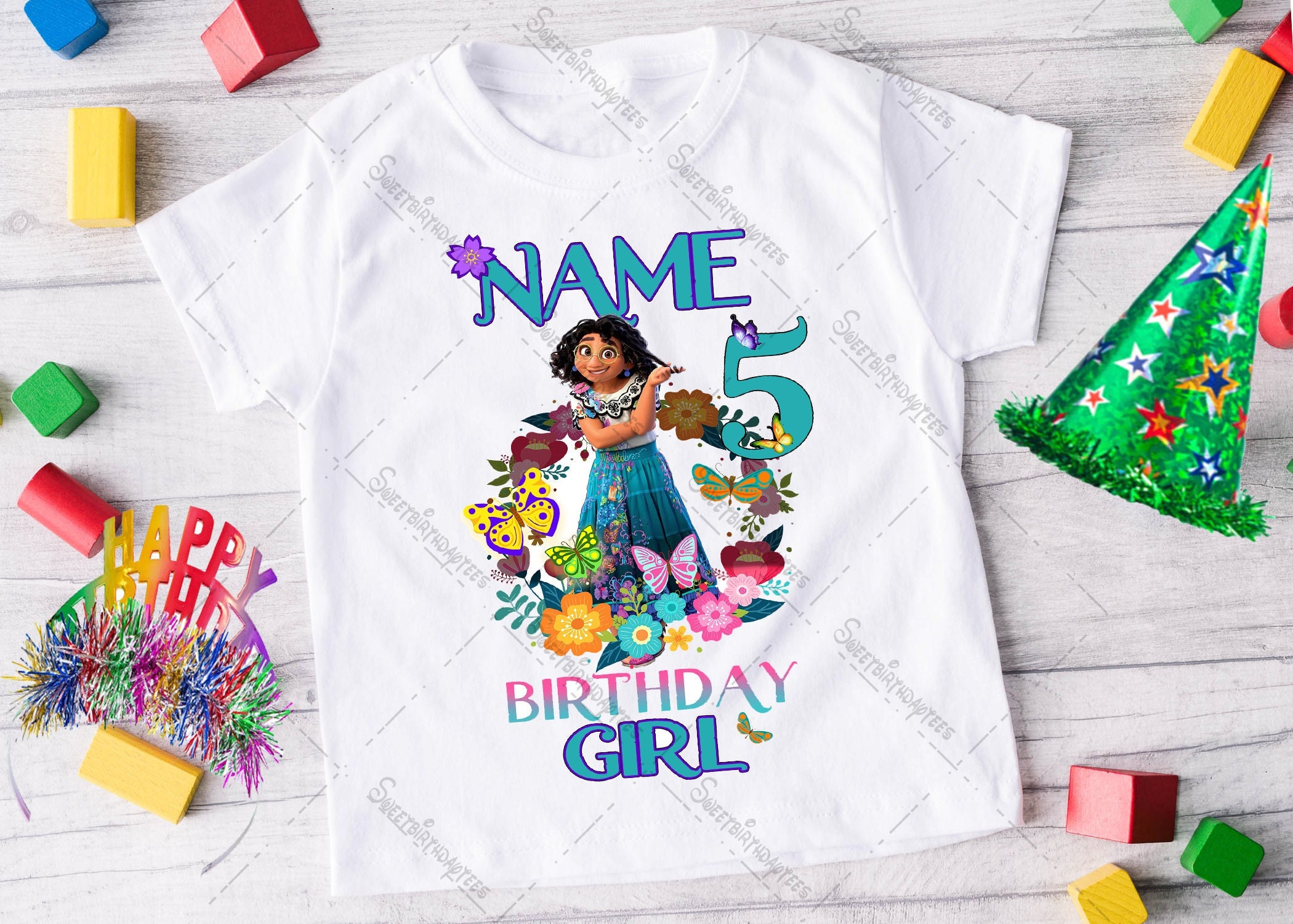 Personalized Encanto Disney Birthday Princess Theme Shirt Personalized Encanto Disney Birthday Princess Theme Shirt