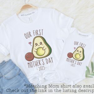 Personalized Funny Our First Mother’s Day Shirt
