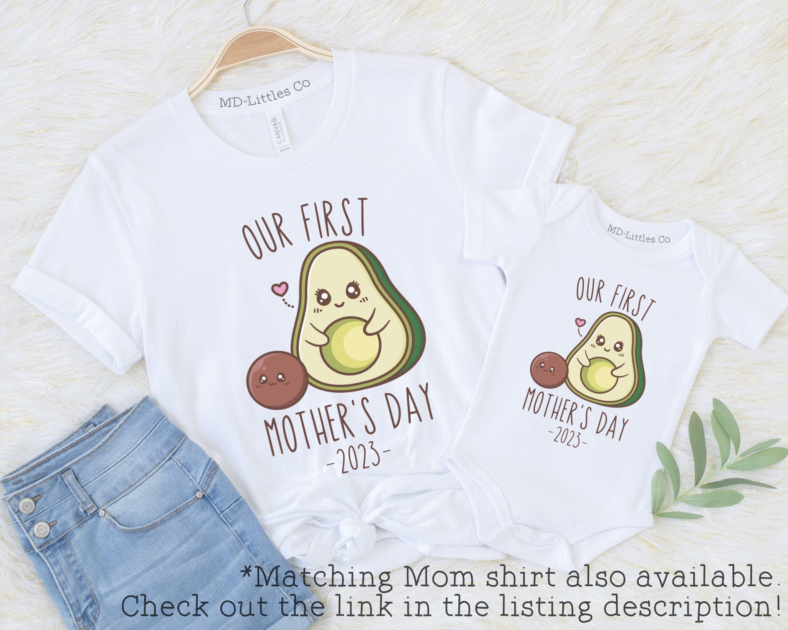 Personalized Funny Our First Mother's Day Shirt Personalized Funny Our First Mother's Day Shirt