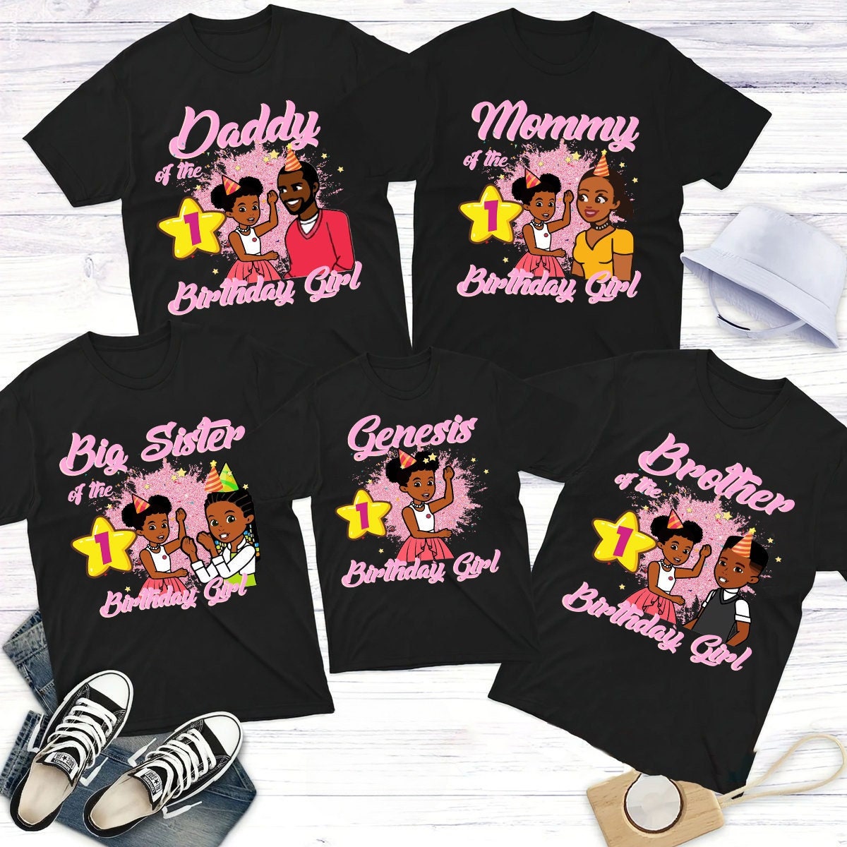Personalized Gracie's Corner Birthday Family Shirt Personalized Gracie's Corner Birthday Family Shirt