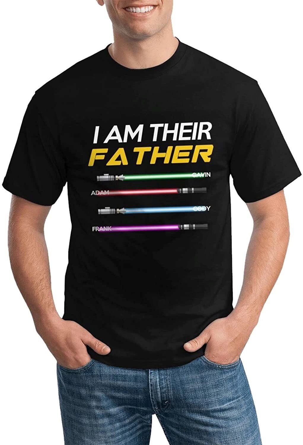 Personalized I Am Their Father Star Wars Best Dad In The Galaxy Shirt Personalized I Am Their Father Star Wars Best Dad In The Galaxy Shirt