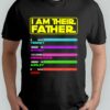 Personalized I Am Their Father Star Wars Superhero Dad Shirt