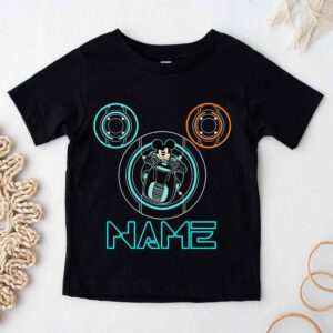 Personalized Mickey Tron Bike Disney Lightcycle Run Ride Shirt