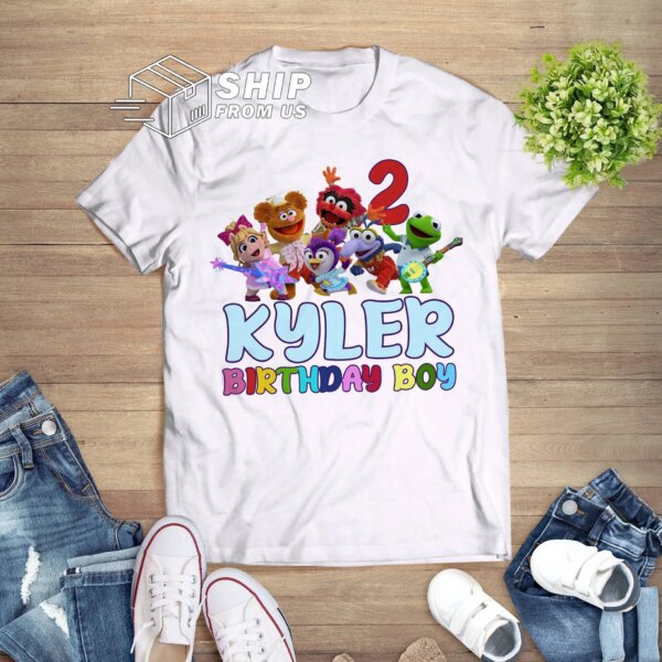 Personalized Muppet Babies Birthday Shirt Gifts For Kids