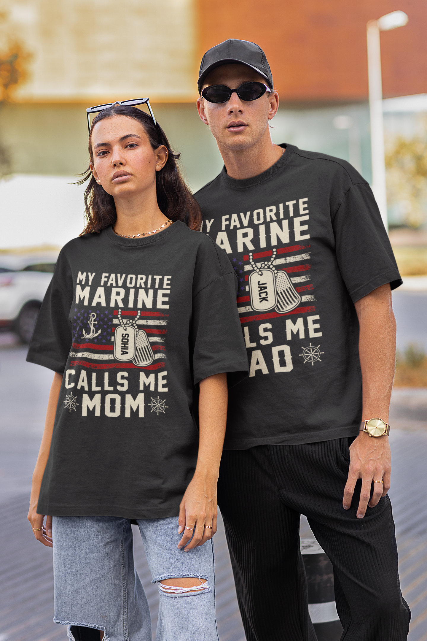 Personalized My Favorite Marine Call Me DAD US Army Military Mom Shirt Personalized My Favorite Marine Call Me DAD US Army Military Mom Shirt