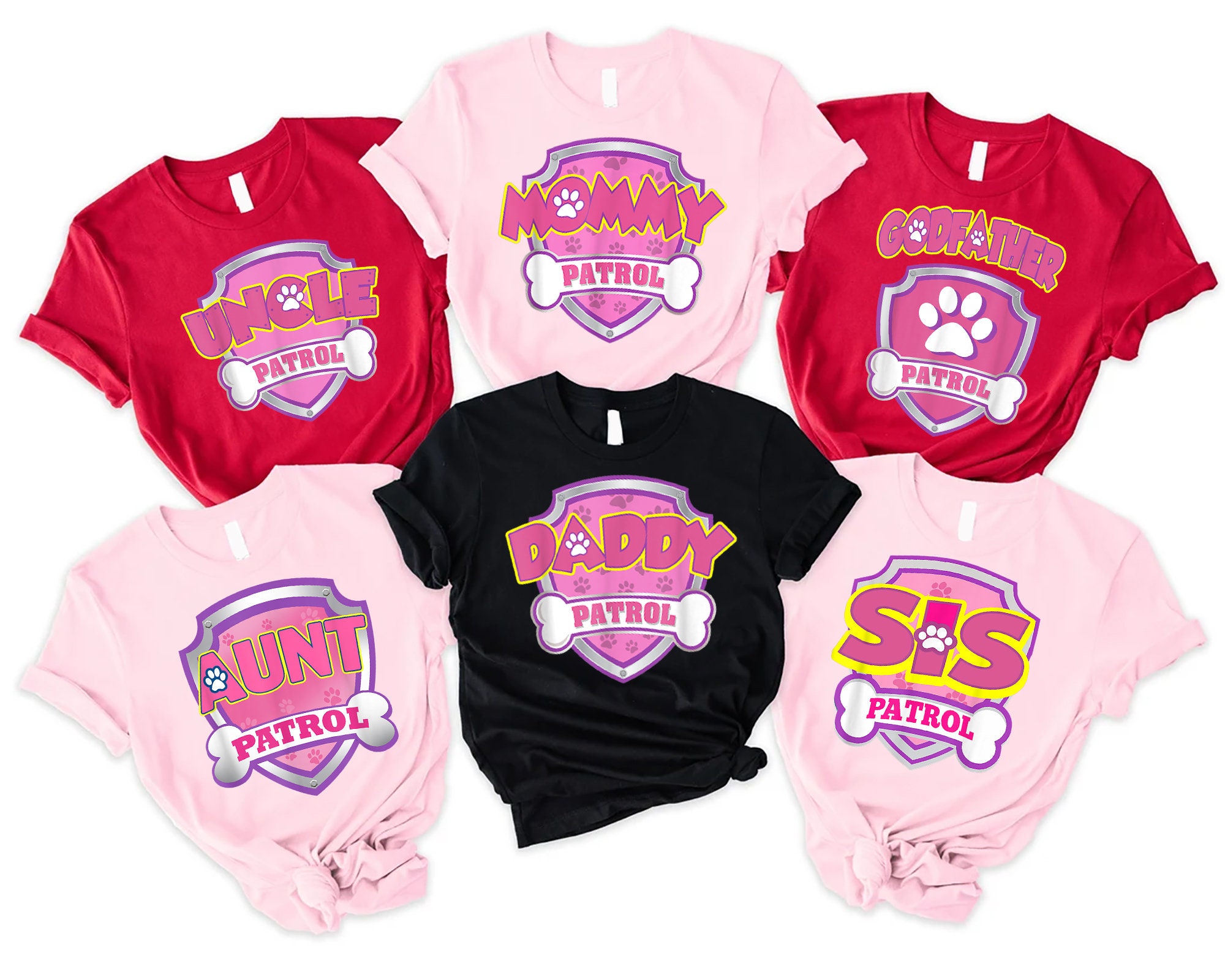 Personalized Skye Paw Patrol Birthday Dad Shirt Personalized Skye Paw Patrol Birthday Dad Shirt
