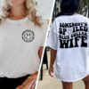 Personalized Spoiled Blue Collar Wife Mom Shirt