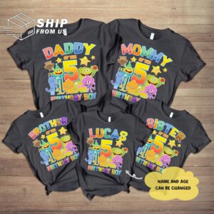 Personalized Super Simple Family Birthday Shirt Gifts For Kids