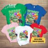Personalized Trash Truck Family Birthday Boy Shirt