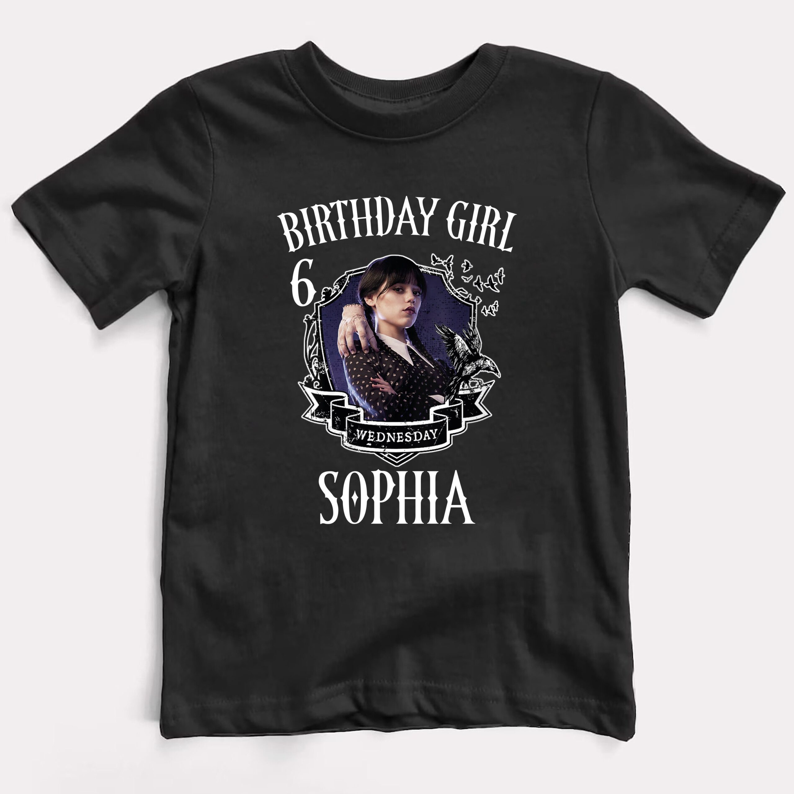 Personalized Wednesday Birthday Boy T Shirt Personalized Wednesday Birthday Boy T Shirt