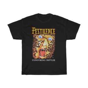 Pestilence 1990 Consuming Impulse Consuming The States Tour Shirt