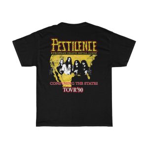 Pestilence 1990 Consuming Impulse Consuming The States Tour Shirt 3
