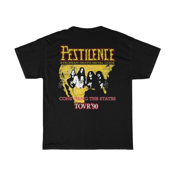 Pestilence 1990 Consuming Impulse Consuming The States Tour Shirt