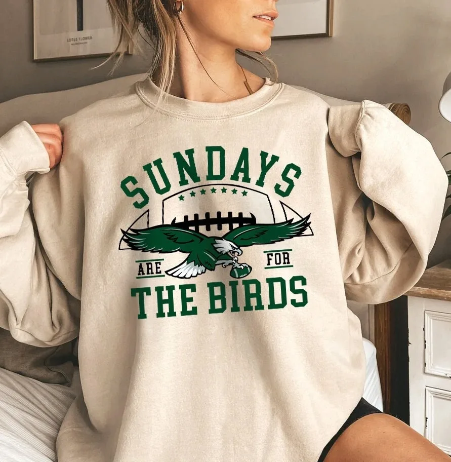Philadelphia Football Sundays Are For The Birds Shirt Philadelphia Football Sundays Are For The Birds Shirt