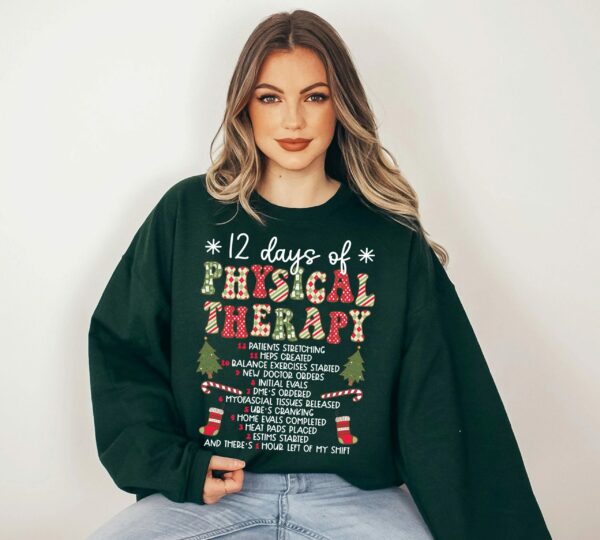 Physical Therapist Assistant Christmas Appreciation Shirt Sweatshirt