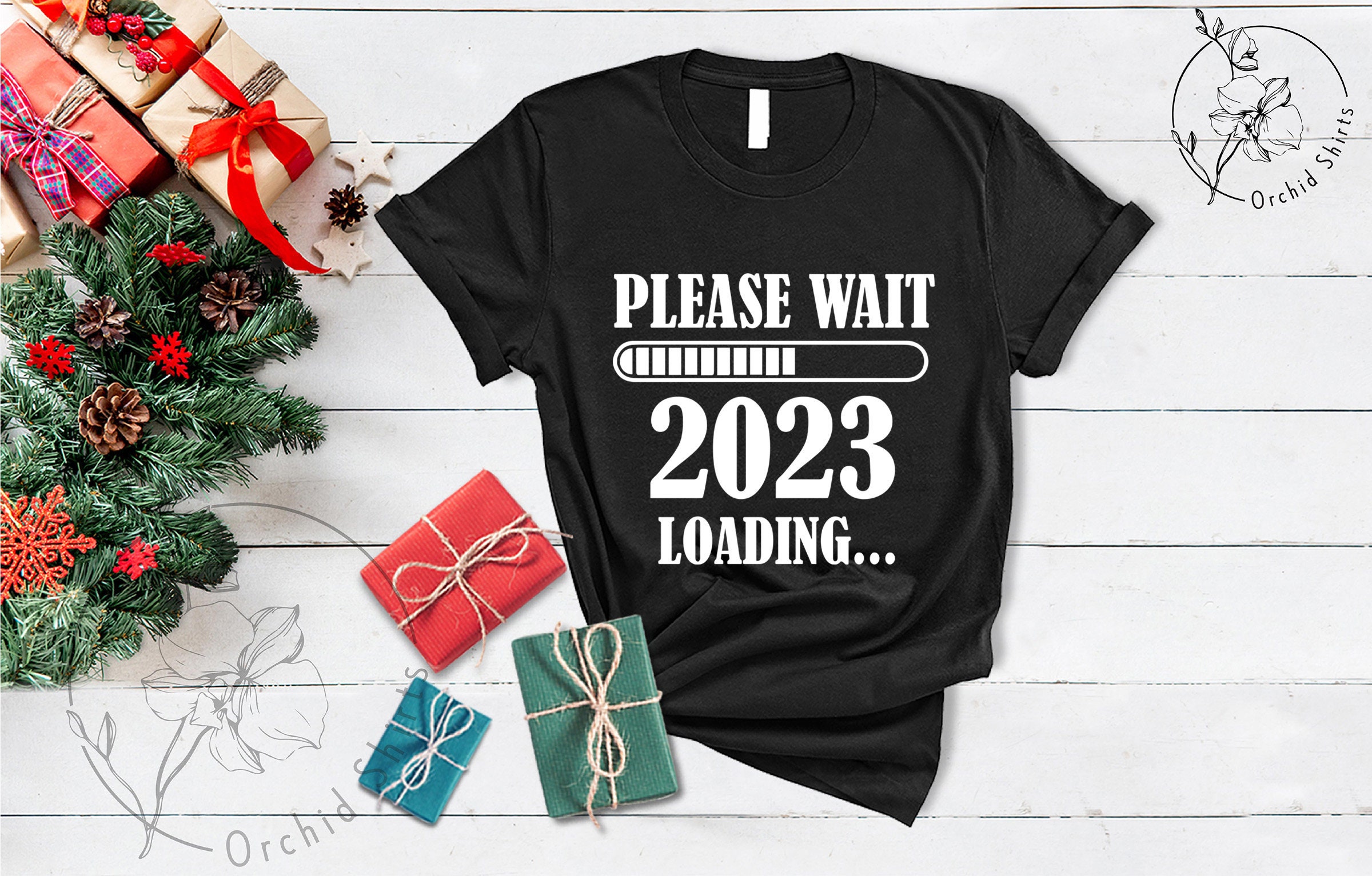 Please Wait Loading 2023 New Year Gift Vacation Shirt Please Wait Loading 2023 New Year Gift Vacation Shirt