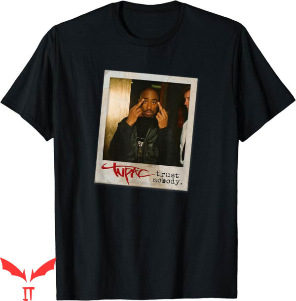 Pop Smoke Vlone T-Shirt Tupac Trust Nobody Photo