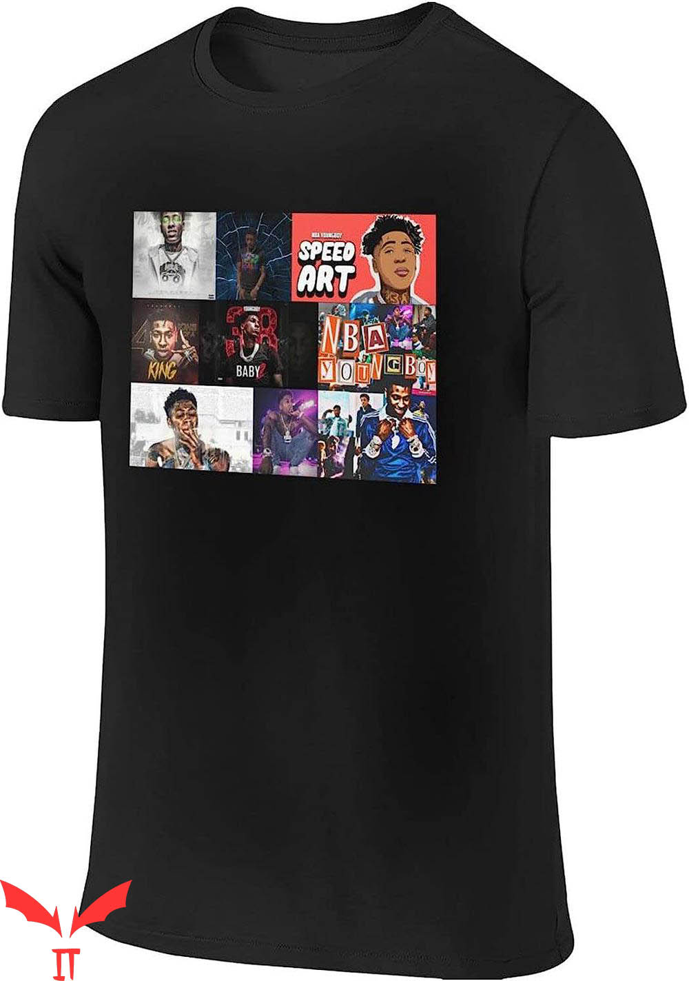 Pop Smoke Vlone T-Shirt Young Boy Design Pure Pop Smoke Vlone T-Shirt Young Boy Design Pure
