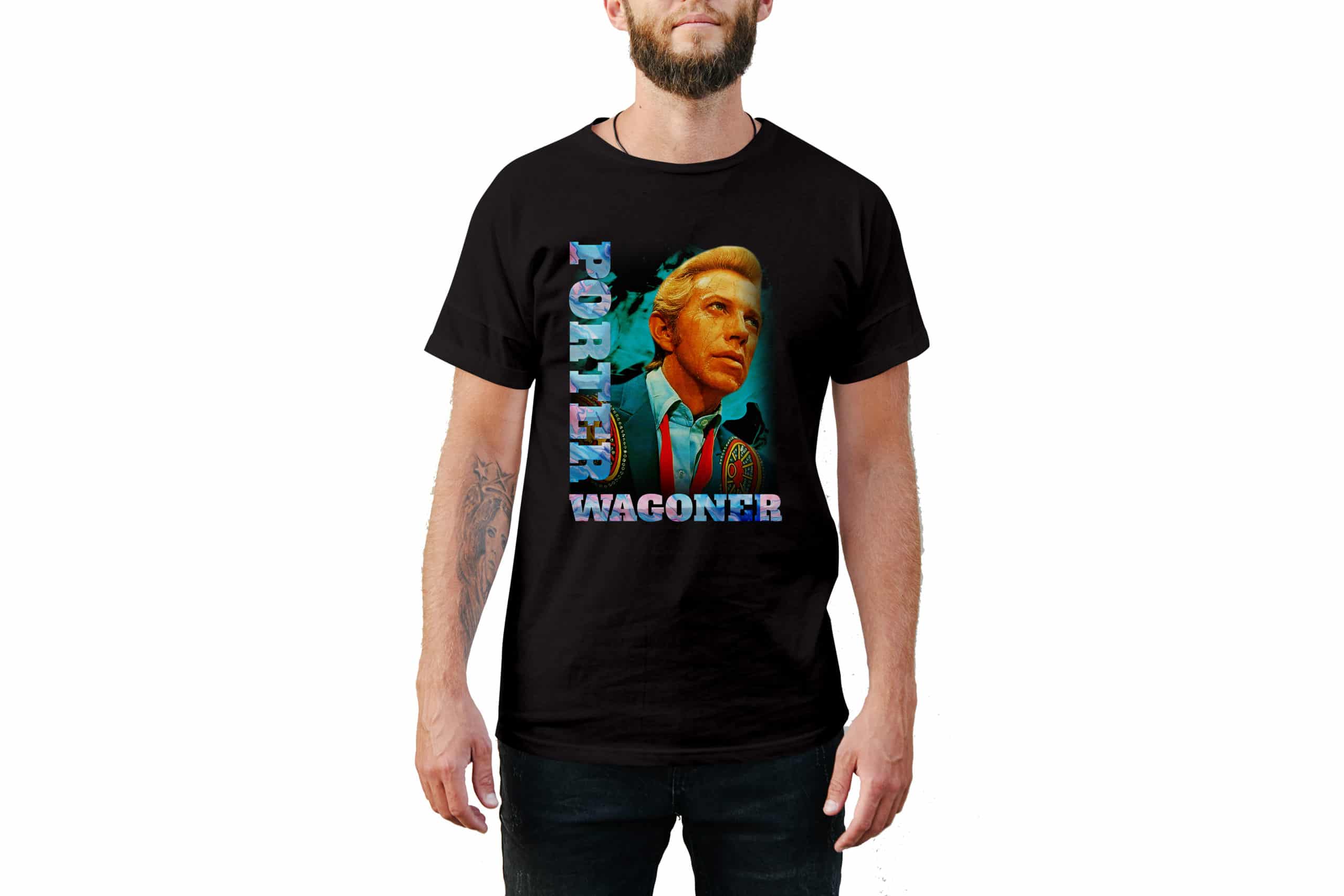 Porter Wagoner Vintage Style T-Shirt Porter Wagoner Vintage Style T-Shirt