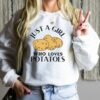 Potato Farmer Vegan Chef Sweatshirt Shirt Tee