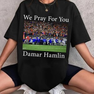 Pray For Damar Hamlin Tee Trending Shirt