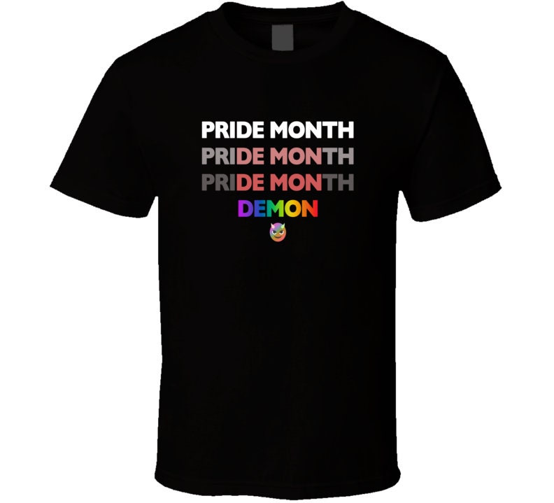 Pride Month Demon T Shirt Pride Month Demon T Shirt