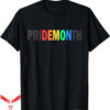 Pride Month Demon T-Shirt Funny Rainbow