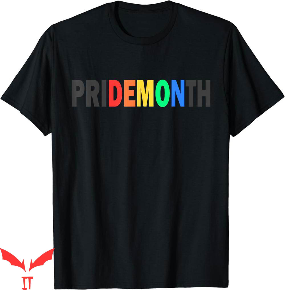 Pride Month Demon T-Shirt Funny Rainbow Pride Month Demon T-Shirt Funny Rainbow