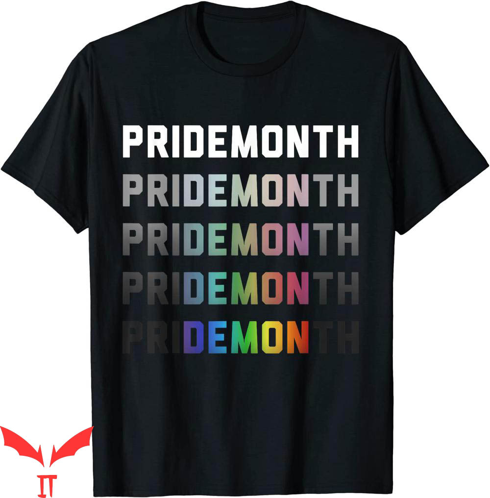 Pride Month Demon T-Shirt Funny Texts Pride Month Demon T-Shirt Funny Texts