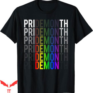 Pride Month Demon T-Shirt Gay Pride Month Transgender
